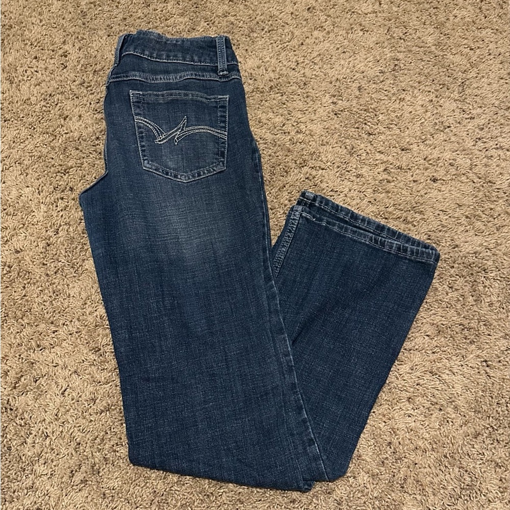 Wrangler Dark Blue Boot Cut Women's Jeans
